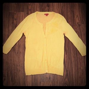 Adorable yellow cardigan
